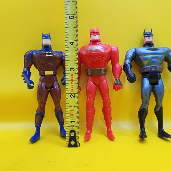 1994 1998 DC Comics 3 Batman Figures 4.5" - Picture 2 of 6